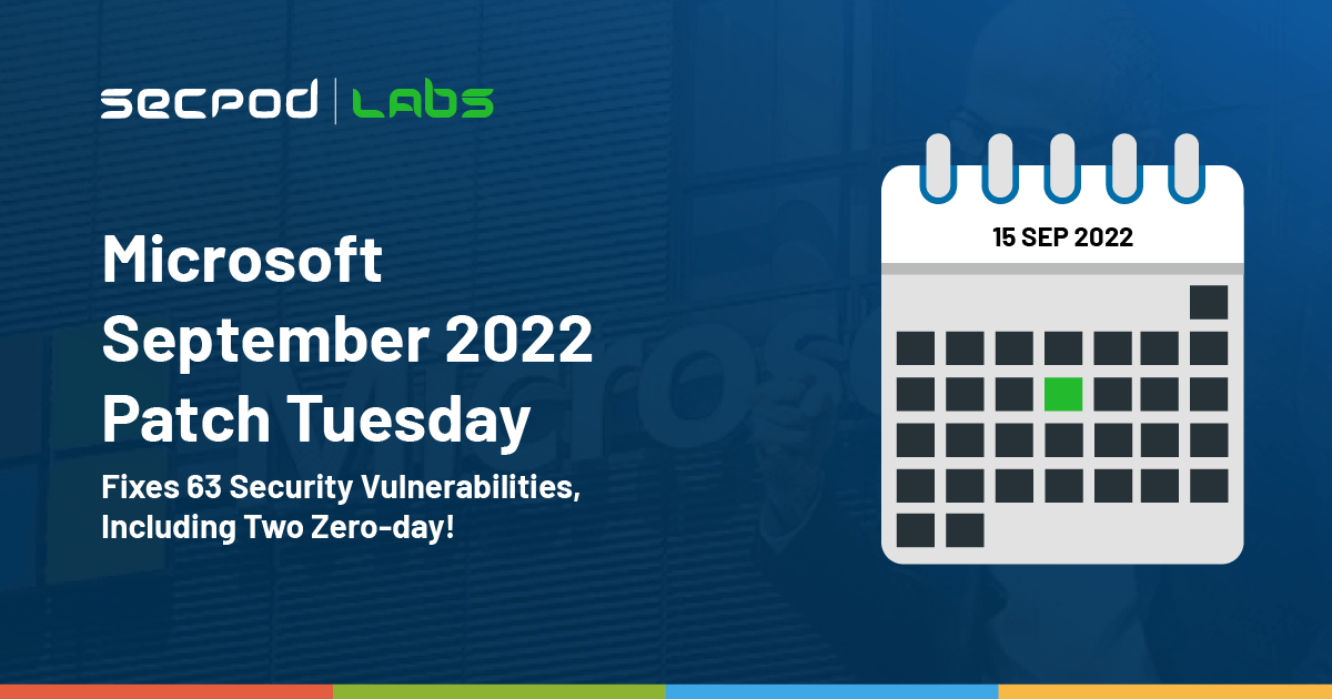 Patch Tuesday Patch Tuesday