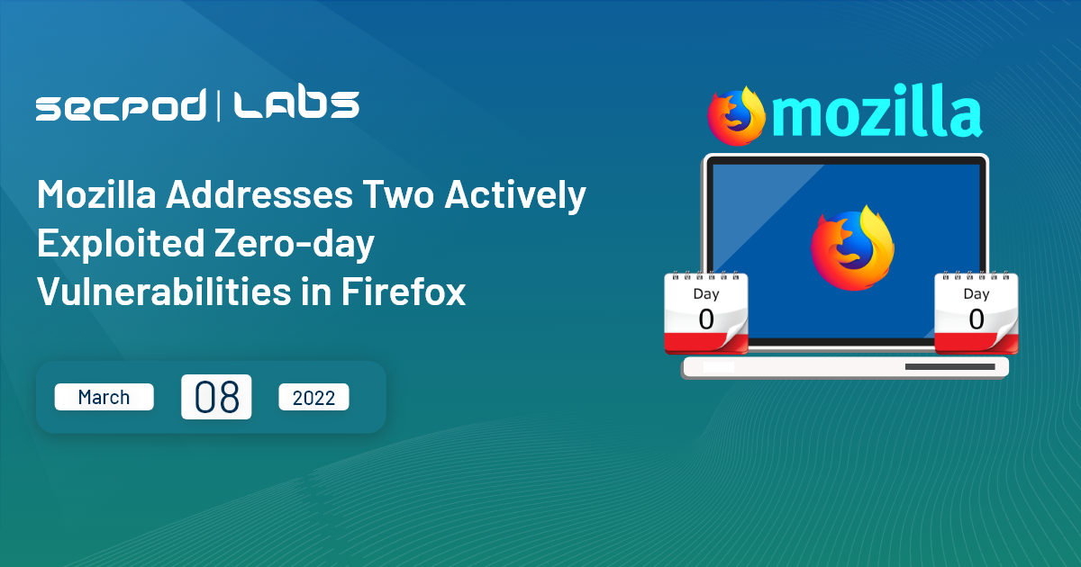 Mozilla Addresses Two Actively Exploited Zero-day Vulnerabilities in Firefox